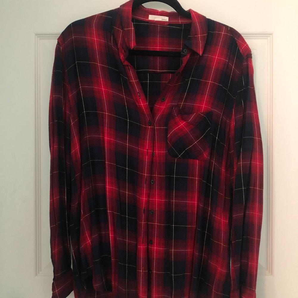 Red and Blue Flannel